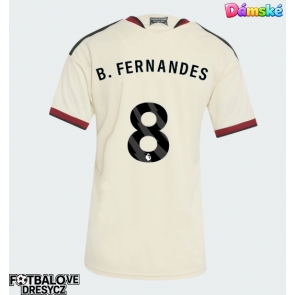 Manchester United Bruno Fernandes #8 Dámské Alternativní Dres 2026-27 Krátký Rukáv Manchester United Bruno Fernandes #8 Dámské Alternativní Dres 2026-27 Krátký Rukáv
